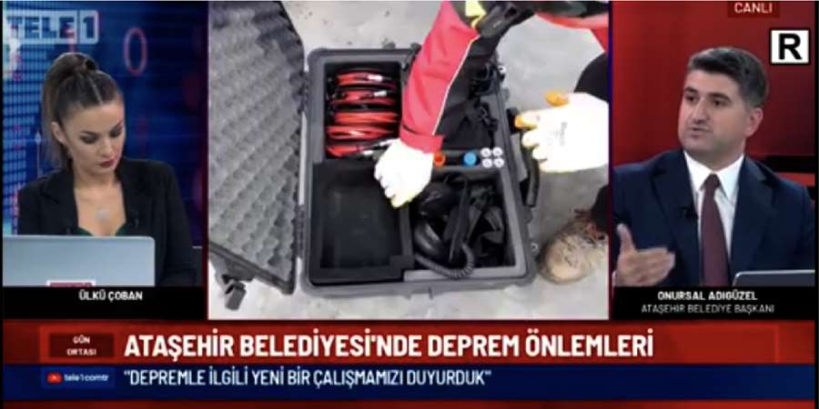 BAŞKANIMIZ ONURSAL ADIGÜZELTELE1'E KONUK OLDU