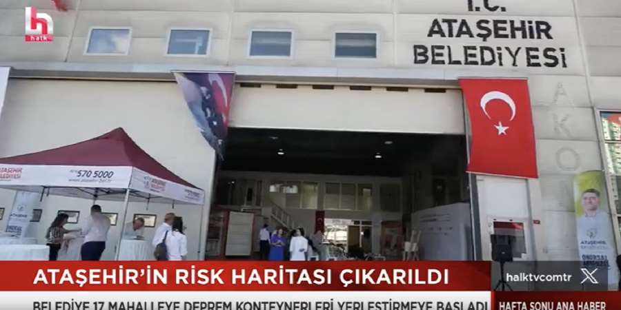 HALK TV: ATAŞEHİR'İN RİSK HARİTASI ÇIKARILDI